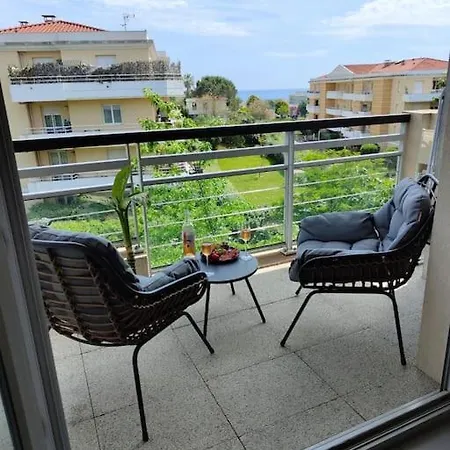 Bright & Calm Sea-View Apartment Antibes Exterior foto